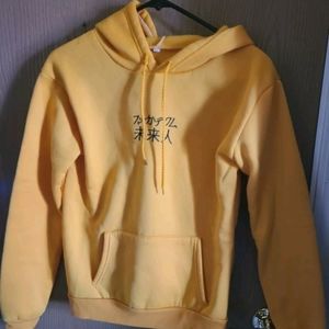 Mustard hoodie